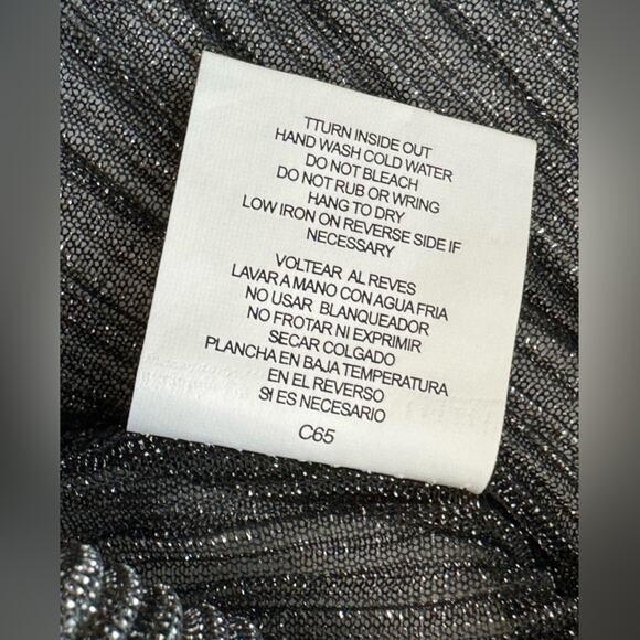 New ~ SARA MICHELLE ~ Long Sleeve Button Down Blouse Top Size M - Picture 5 of 7